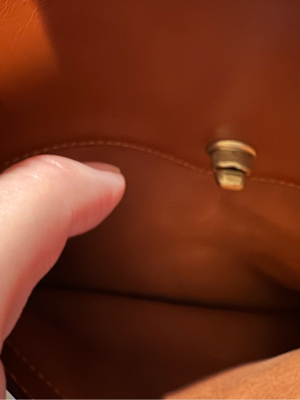 Coach Signature Canvas Crossbody in Tan and Saddle Brown - Picture 4 of 7